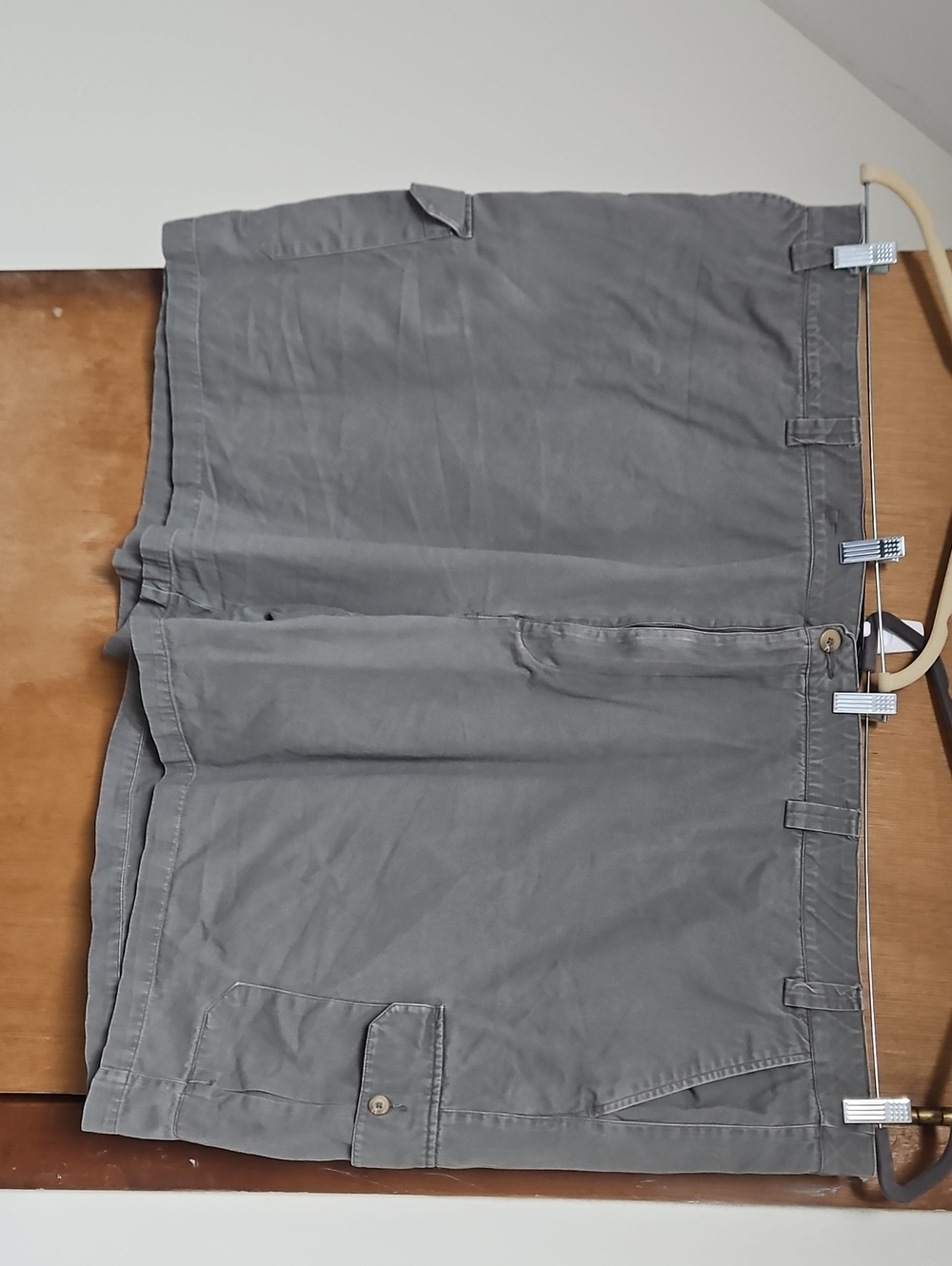 Harbor Bay Gray Men's Cargo Shorts